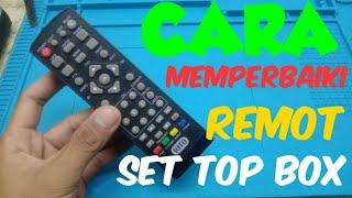 cara memperbaiki remot set top box digital