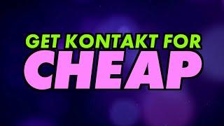 HOW TO GET KONTAKT FOR  CHEAP - AUDIO PLUGIN DEALS