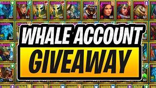 Whale Account GIVEAWAY! - Win this Amazing Account! | RAID SHADOW LEGENDS