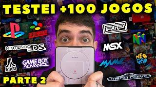 Testei 100 JOGOS ALEATÓRIOS no Video Game Retro Elite (PARTE 2)