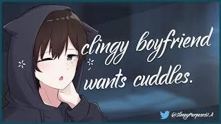 Clingy boyfriend wants cuddles (Asmr) (Breathing) (3 Hours) (Giggles)