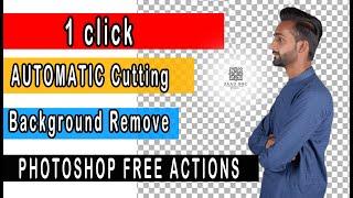 photoshop tutorials for beginners free Automatic cutting background Remove Actions