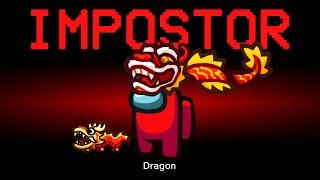 Among Us but the Impostor is Dragon