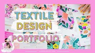 Textile Designer Portfolio // Your Textile Design Portfolio MUST HAVES!!