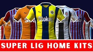 Türkiye Super Lig All Home Kits For 2024-2025 Season....