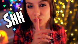 ASMR Shh, Calming You To Sleep  Face Touching, Breathing, Hand Sounds, No Talking