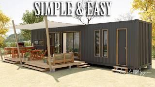 Shipping Container House - Simple Life and Easy Furniture