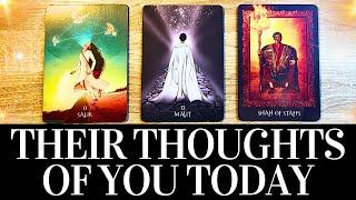 PICK A CARD  Their THOUGHTS Of YOU Today  What Is On Their Mind? ️ Love Tarot Reading Soulmate