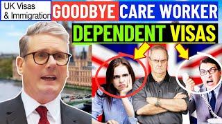 NO MORE UK Care Worker Dependents Visa| New Home Office Immigration Rules