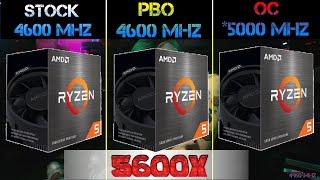 Ryzen 5600X Stock vs PBO vs Offset Overclocking | Curve Optimizer | *5.0 Gigahertz