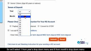 SBI RINB – How to Open an Online Recurring Deposit (e-RD) Account