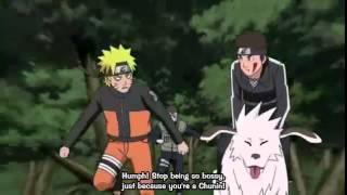 Naruto farts in Kiba's face (Funny)