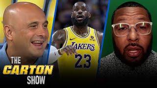LeBron James signs extension with the Lakers, Who's the biggest threat to Celtics? | THE CARTON SHOW