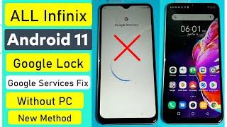 All Infinix Android 11 FRP Bypass Google Account stuck on Google services | Infinix Android 11 FRP