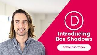 Divi Feature Update! Introducing Box Shadow Controls For All Modules, Rows And Sections!