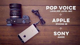 Improve the Sony A6000 Audio with an Inexpensive iPhone Lavalier Microphone