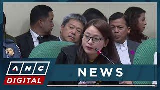 WATCH: Alice Guo says someone convinced her to flee the Philippines | ANC