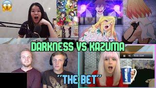 KAZUMA vs DARKNESS "The Bet" | Konosuba Reaction Mashup