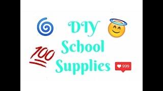 DIY School Supplies 