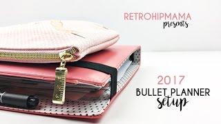 2017 bullet planner setup // by retrohipmama