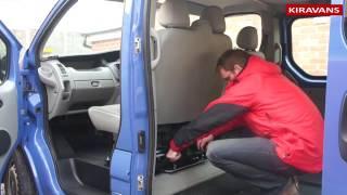 Kiravans Double Seat Swivel for Trafic Vivaro Primastar