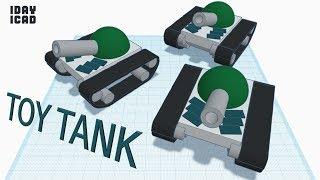 [1DAY_1CAD] TOY TANK (Tinkercad : Know-how / Style / Education)