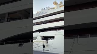 MASSIVE $800 Million MERGA YACHT “DILBAR” IN MONACO ️ Rolls-Royce not included  #Monaco