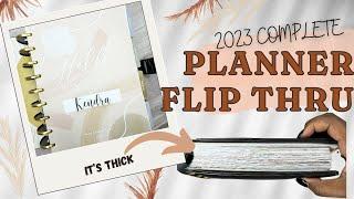 2023 COMPLETE PLANNER FLIP THRU | CATCHALL HAPPY PLANNER