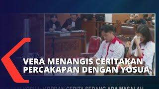 Vera Simanjuntak Menangis Ceritakan Percakapan dengan Brigadir J