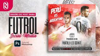  Creando diseño deportivo  | Post para redes sociales |  tutorial Photoshop 