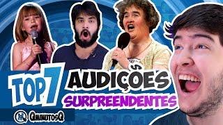 Top 7 Melhores Audições da TV | QminutosQ S02E57