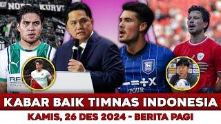 ERICK THOHIR BUJUK ELKAN BAGGOTT ?? SHIN TAE-YONG HARUS STAY !!  BERITA TIMNAS INDONESIA HARI INI