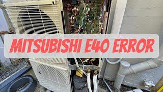 Mitsubishi Heavy Industries E40 Error