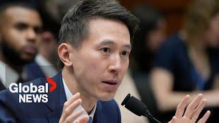 TikTok hearing: Company building “firewall” to seal off US data from foreign access, CEO says | FULL