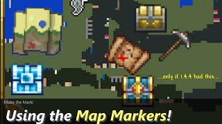 Making Terraria Maps Much Better with THIS ─ Marking the map with Map Markers!