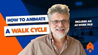 How to Animate a Walk Cycle (Includes an AE work file!)