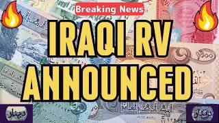  Iraqi Dinar  Iraqi RV Announced Today News Guru Intel Value Update Exchange Rate IQD to USD 