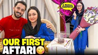 First iftari with Emaan after Shadi6 Million surprise by Emaan