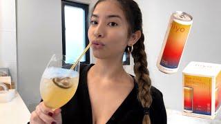 MOCKTAIL MONDAY | trying hiyo peach mango non-alcoholic seltzer