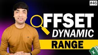 Excel OFFSET Function DYNAMIC Range | How to use  Excel Offset Function for Dynamic Calculations