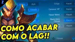 ESSA É A MANEIRA DE TIRAR O LAG DO MOBILE LEGENDS!!