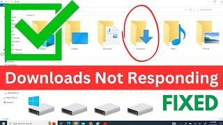 How To Fix Download Folder Not Responding Problem | Fix Download Folder Not Opening (Easiest Way)