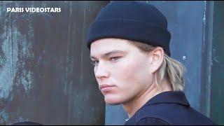 Jordan Barrett @ Paris Fashion Week 15 january 2020 show Rick Owens