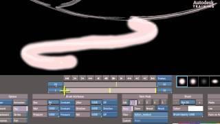 Autodesk Smoke 2012: Growing Motion Graphics with AutoPaint