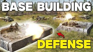 NEW PvE "Base Building" DEFENSE VS Most DIFFICULT AI | WW2 RTS Gates of Hell Last Stand Mode