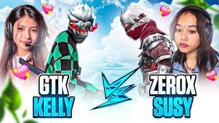 ZEROX & HIS GF vs @kellyssyt & GTK111  BEST REVENGE 