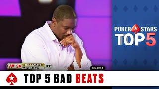 Top 5 Bad Beats Poker ️ Poker Top 5 ️ PokerStars Global