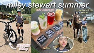 a few SUMMER days in my life  | tubing, mountain biking, horse lessons