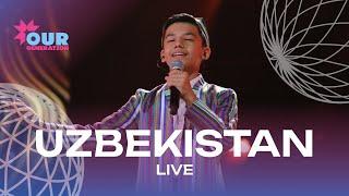 Sherbek Shavkatov – O'zbekiston (Uzbekistan) (LIVE) | Uzbekistan  | Our Generation 2023