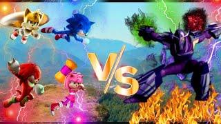 Sonic Team vs Shredder - (Ninja Turtles vs Sonic Team) PART 4